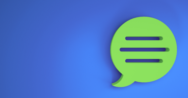 Chat bubble image
