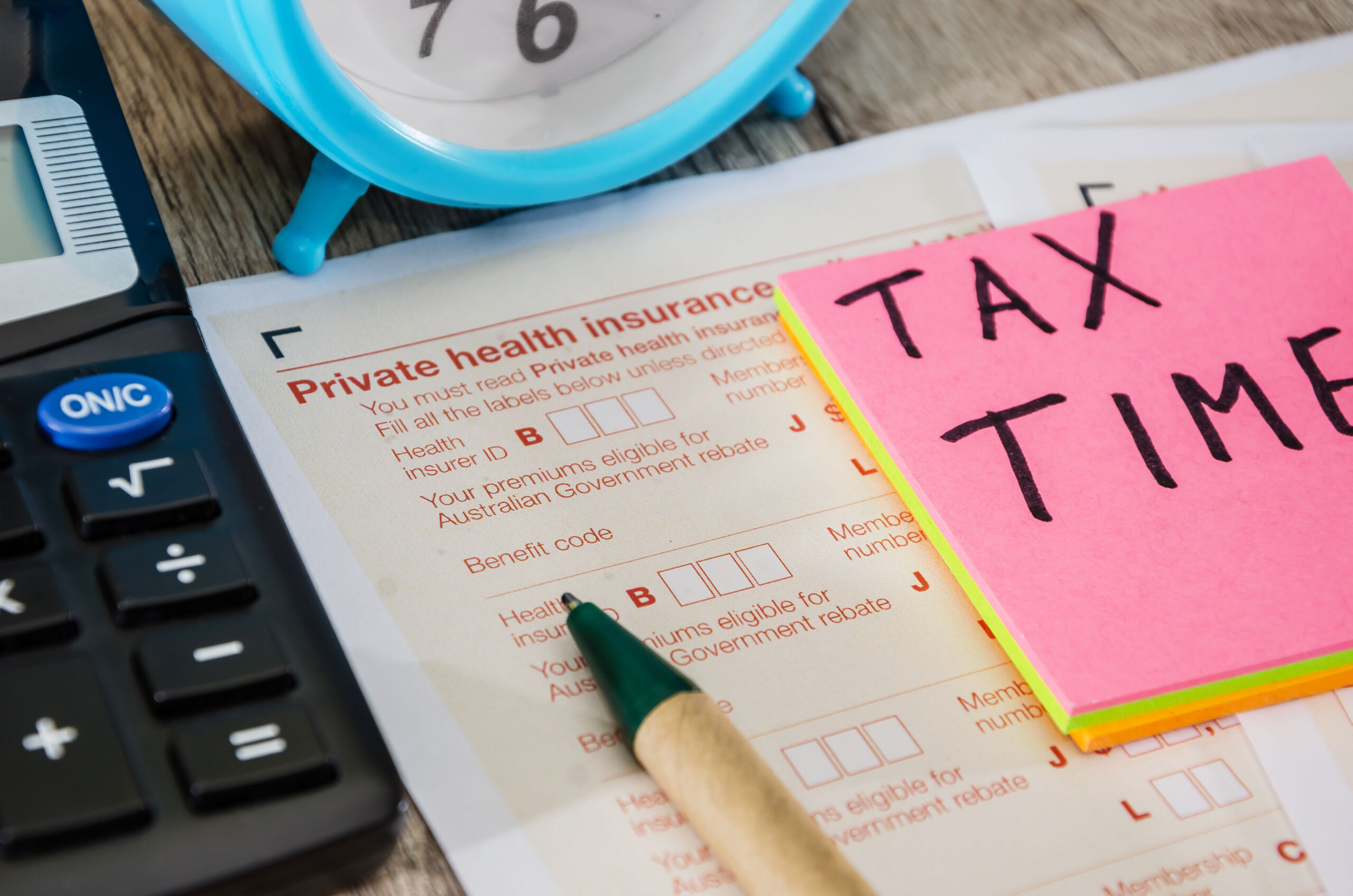 Tax time image